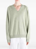 Frenckenberger V-neck raglan-sleeve sweater