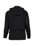 White Mountaineering layered zip-up hoodie