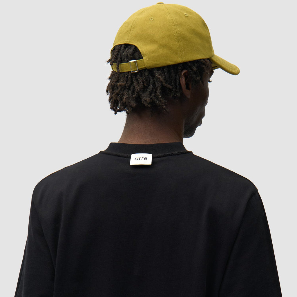 Arte Linen Cap: Green